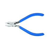 Klein Tools D230-4C | Diagonal Cutting Pliers, Electronics Nickel Ribbon Wire Cutter, 4-Inch