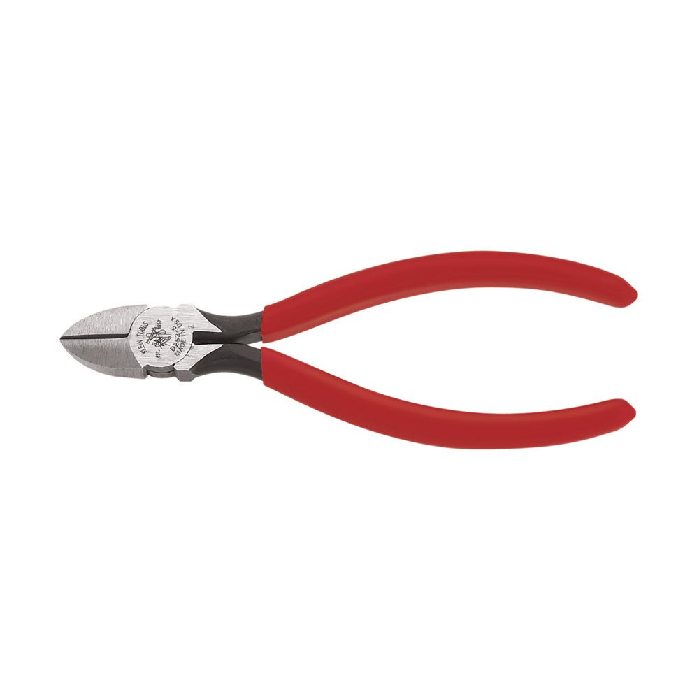 Klein Tools D252-6 | Diagonal Cutting Pliers, Heavy-Duty, All-Purpose, 6-Inch