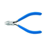Klein Tools D259-4C | Diagonal Cutting Pliers, Pointed Nose, Extra-Narrow Jaw, 4-Inch
