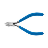 Klein Tools D259-4C | Diagonal Cutting Pliers, Pointed Nose, Extra-Narrow Jaw, 4-Inch