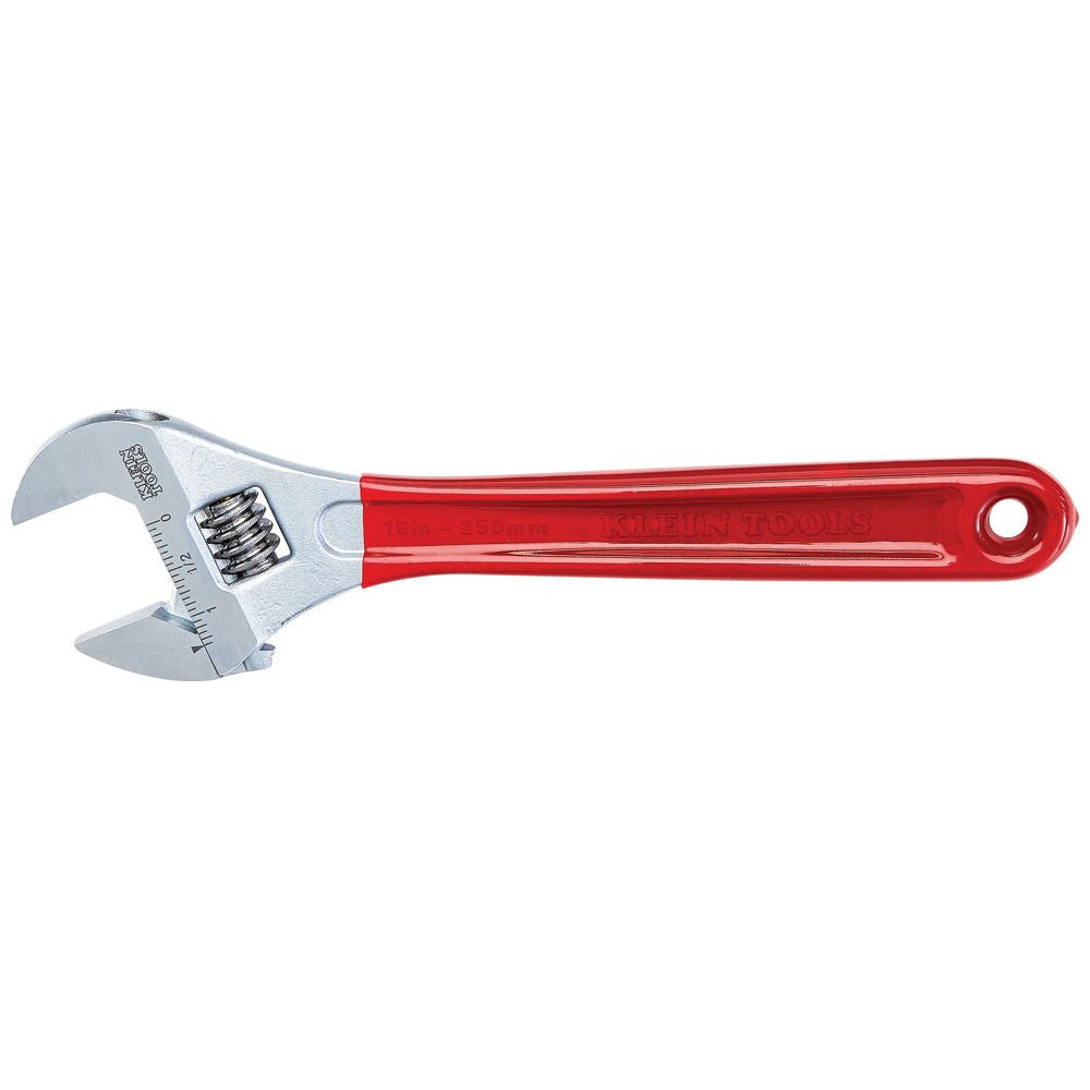 Klein Tools D507-10 | Adjustable Wrench Extra Capacity, 10-Inch