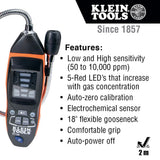 Klein Tools ET120 | Combustible Gas Leak Detector