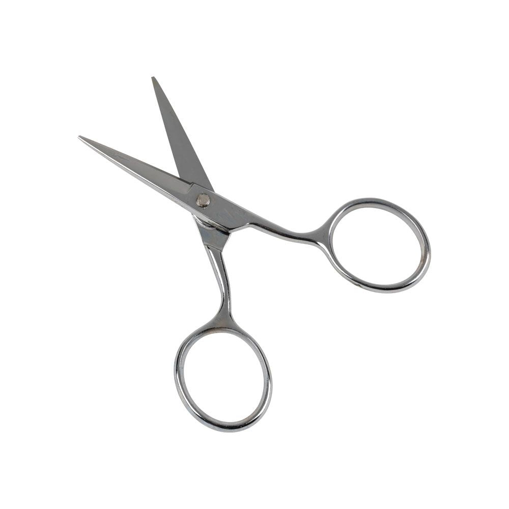 Klein Tools G404LR | Embroidery Scissor with Large Ring, 4-Inch