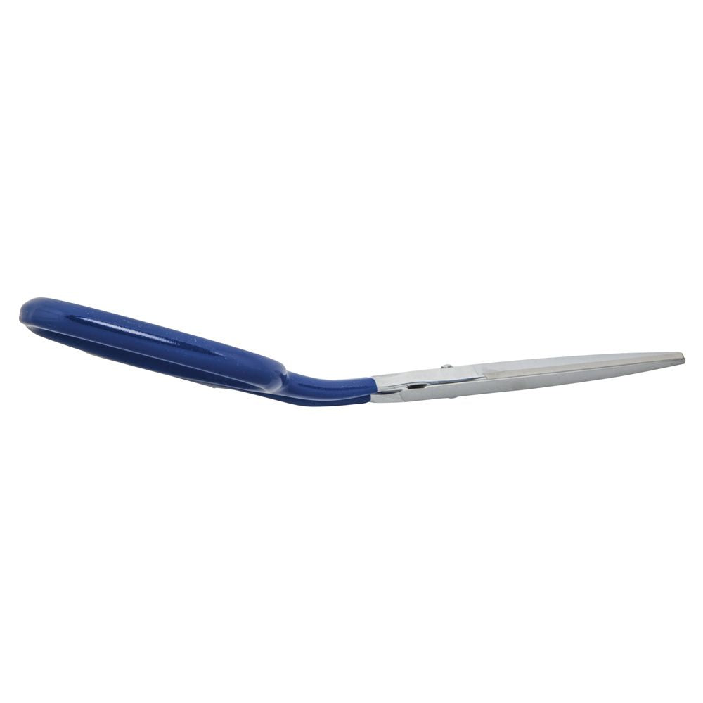 Klein Tools G718LRCB | HD Carpet Shear With Ring, Curved, Blunt, 9-Inch