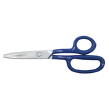 Klein Tools G718LRCB | HD Carpet Shear With Ring, Curved, Blunt, 9-Inch