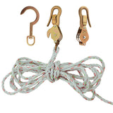 Klein Tools H1802-30SSR | Block and Tackle, Spliced to Block 268, with Hook 259