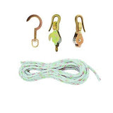 Klein Tools H1802-30S | Block and Tackle, Spliced to Block 268, with Hook 258
