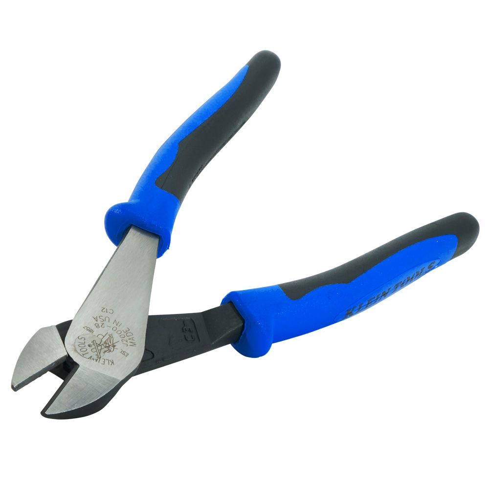 Klein Tools J2000-28 | Diagonal Cutting Pliers, Heavy-Duty, 8-Inch