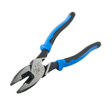 Klein Tools J2000-9NECRTP | Lineman's Pliers, Fish Tape Pull/Crimping, 9-Inch