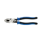 Klein Tools J2000-9NECRTP | Lineman's Pliers, Fish Tape Pull/Crimping, 9-Inch