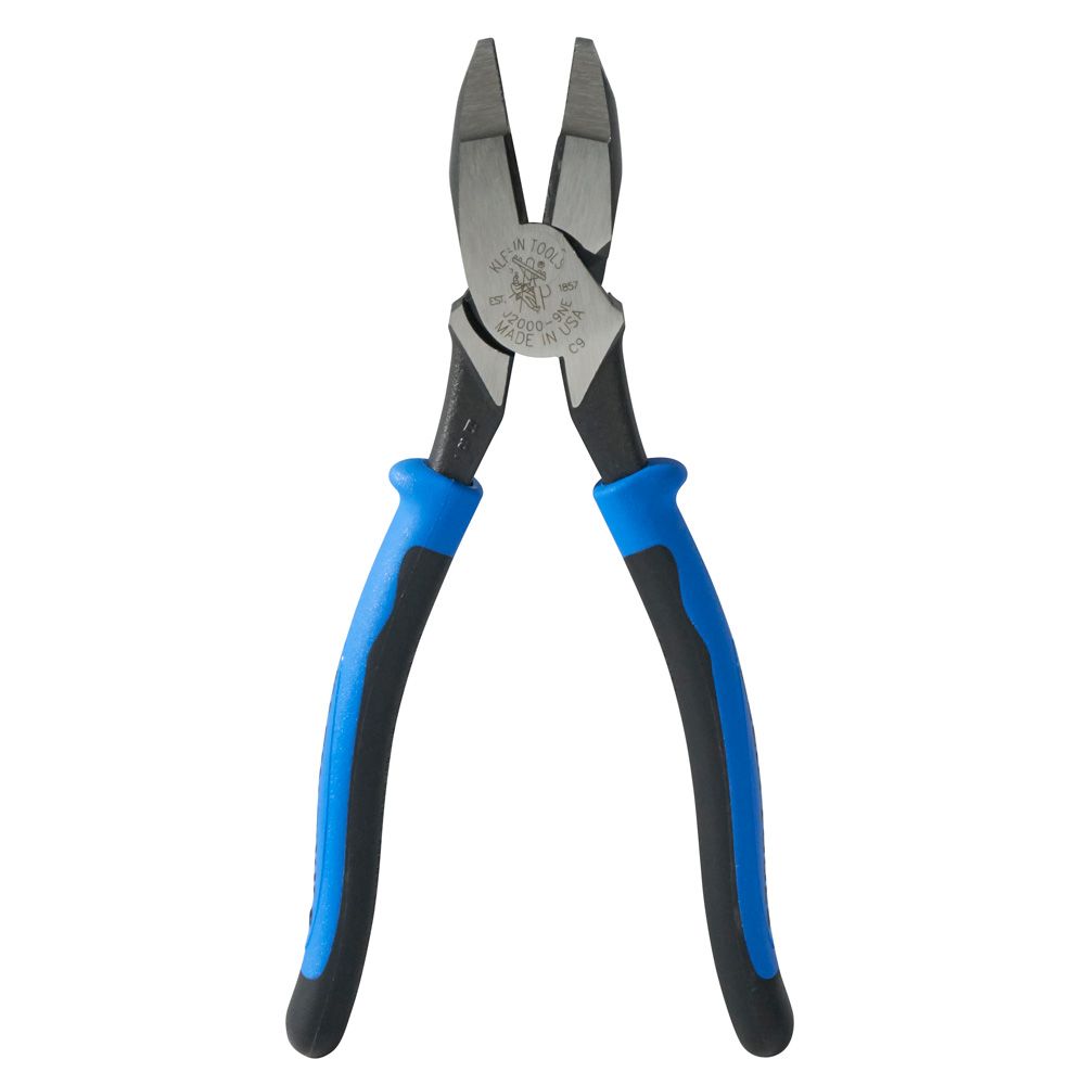 Klein Tools J2000-9NE | Lineman's Pliers, 9-Inch, Journeyman Handle