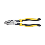 Klein Tools J213-9NECR | Journeyman Pliers Connector Crimp Side Cut 9-Inch