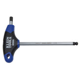 Klein Tools JTH6M8BE | 8 mm Ball-End Hex Key, Journeyman T-Handle, 6-Inch