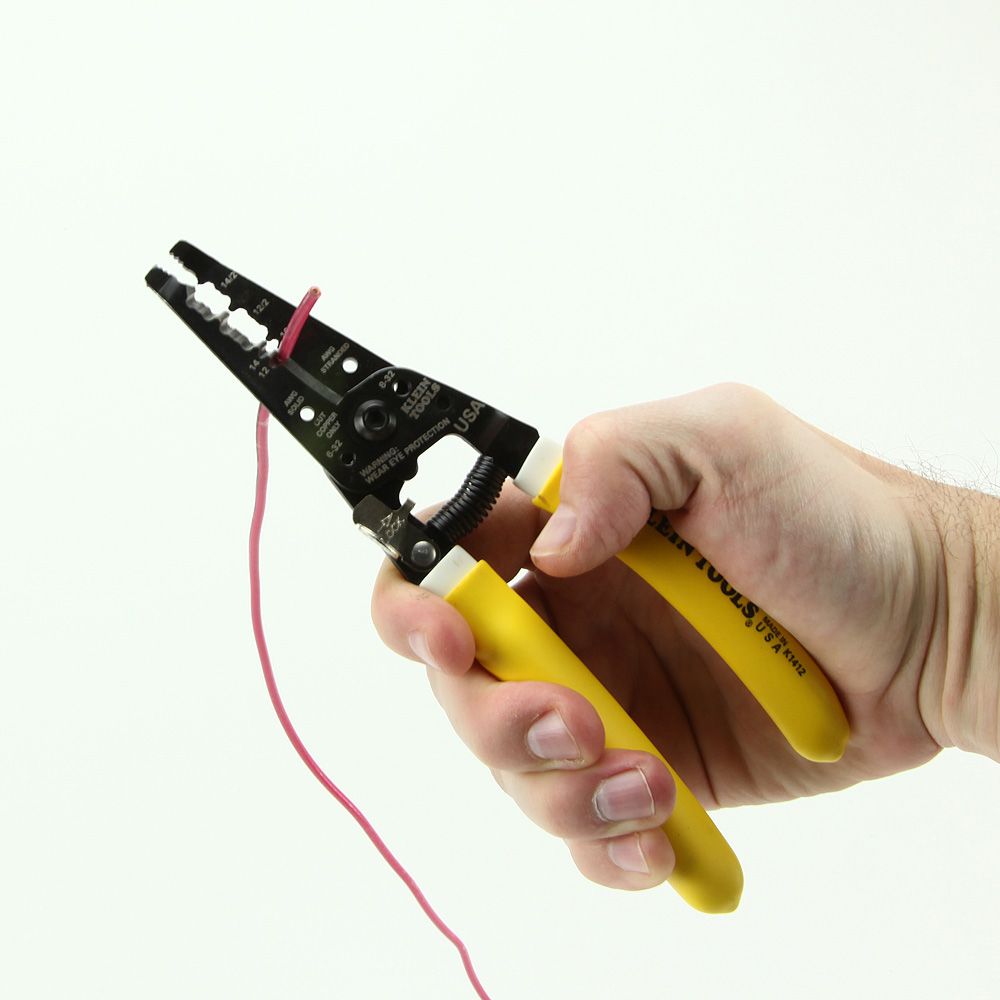 Klein Tools K1412 | Klein-Kurve Dual Non Metallic Cable Stripper/Cutter