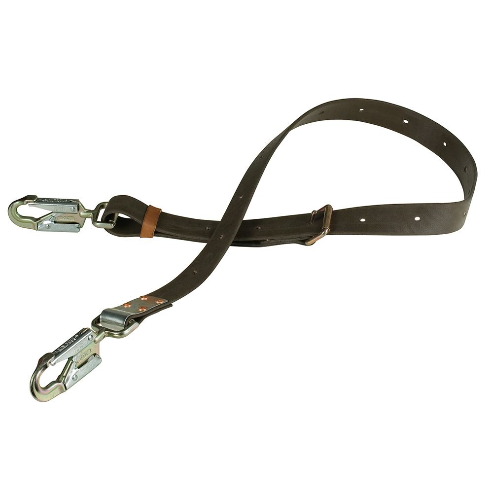 Klein Tools KG5295-6L | Positioning Strap, 6-Feet with 6-1/2-Inch Snap Hook