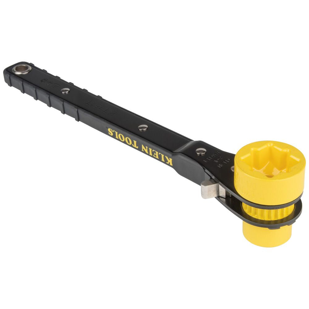 Klein Tools KT151T | 4-in-1 Lineman's Ratcheting Wrench