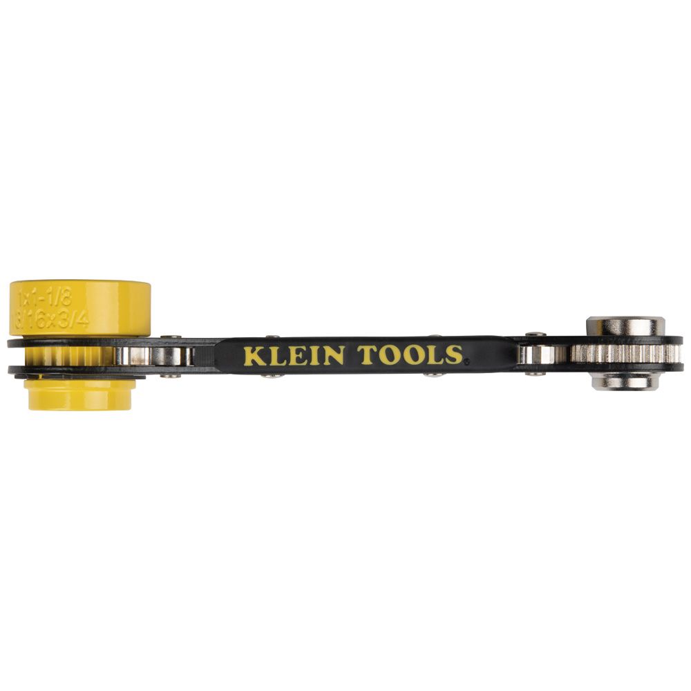 Klein Tools KT155T | 6-in-1 Lineman's Ratcheting Wrench