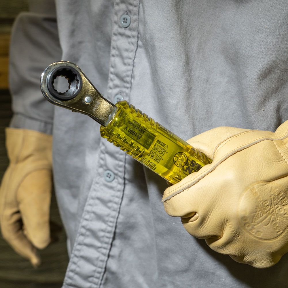 Klein Tools KT223X4-INS | Lineman's Insulating 4-in-1 Box Wrench