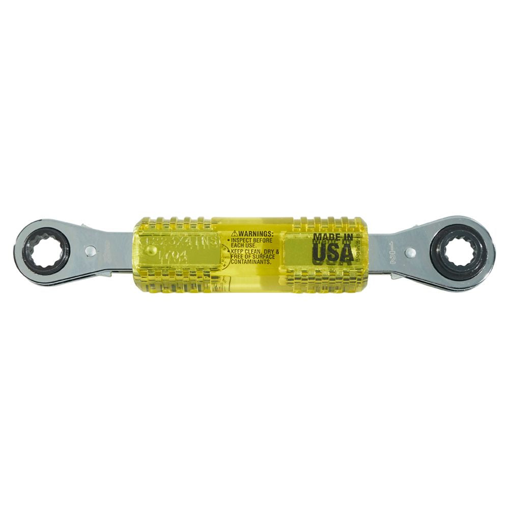 Klein Tools KT223X4-INS | Lineman's Insulating 4-in-1 Box Wrench
