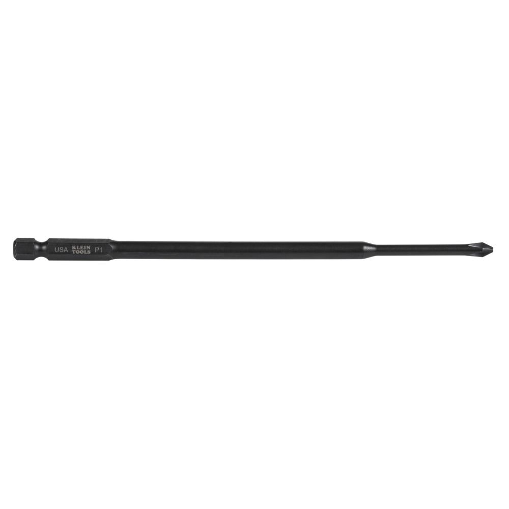 Klein Tools PH162 | 1 Phillips Power Drivers 6-Inch Bit 2-Pack