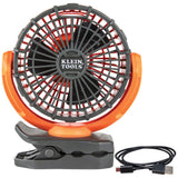 Klein Tools PJSFM1 | Rechargeable Personal Jobsite Fan