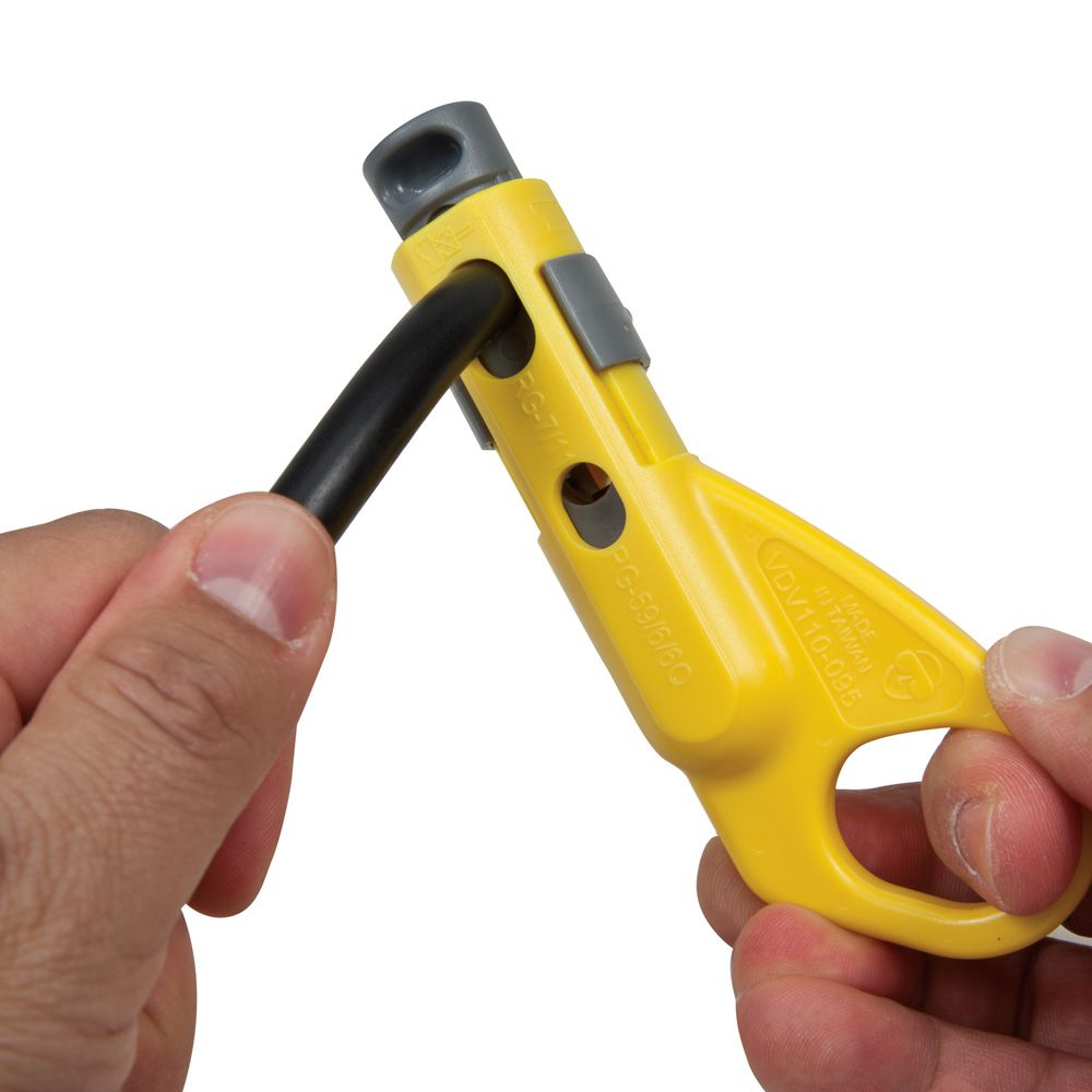 Klein Tools VDV110-095 | Coax Cable Radial Stripper