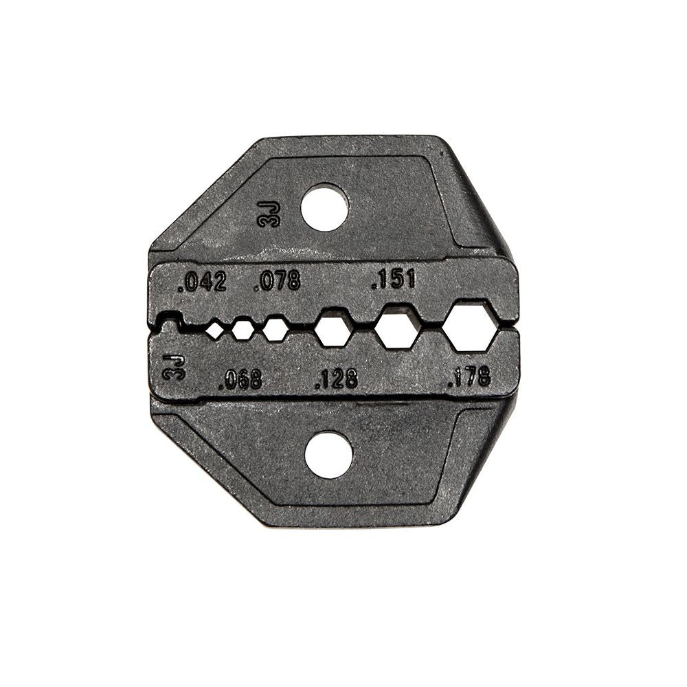 Klein Tools VDV201-042 | Die Set for RG174/179/Belden 8218 and Fiber Optic