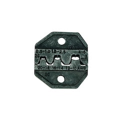 Klein Tools VDV205-036 | Crimper Die, Non-Insulated, Open Barrel, AWG 10-20