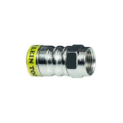 Klein Tools VDV812-627 | Push-On F Connectors RG6/6Q 10-Pack