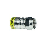 Klein Tools VDV812-627 | Push-On F Connectors RG6/6Q 10-Pack