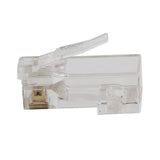 Klein Tools VDV826-728 | Pass-Thru Modular Data Plugs, RJ45-CAT5E, 10-Pack