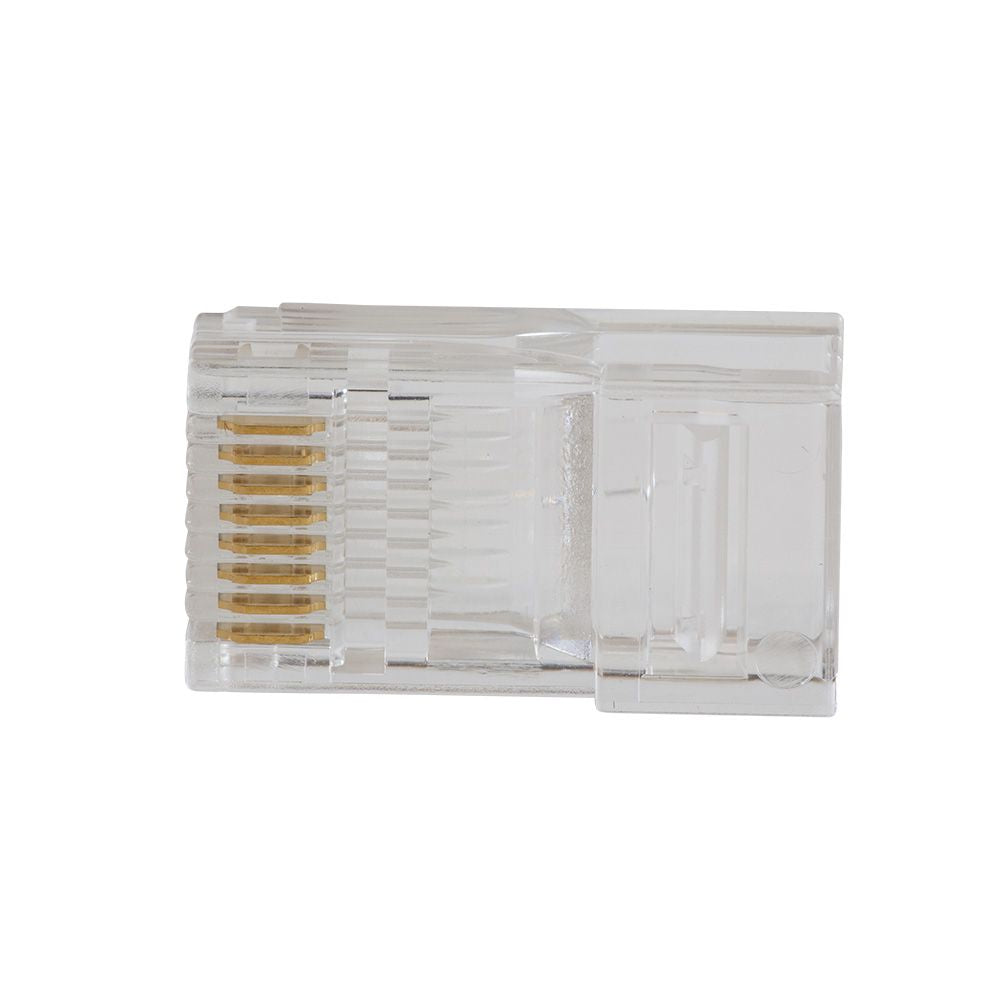 Klein Tools VDV826-729 | Pass-Thru Modular Data Plugs RJ45-CAT6, 10-Pack