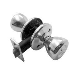 Kwikset 300T 3 SCAL SCS | Door Knob, Tylo, Square Corner Strike/Adjustable Latch, Polished Brass