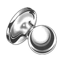 Kwikset 400P 26D SCAL SCS K2 | Door Knob, Polo, Square Corner Strike/Adjustable Latch, 2 Keyed Alike