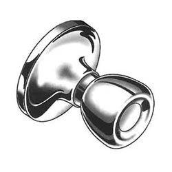 Kwikset 400T 26D 6AL RCS K3 | Door Knob, Tylo, Round Corner Strike/Adjustable Latch, 3 Keyed Alike, Satin Chrome, For Entry