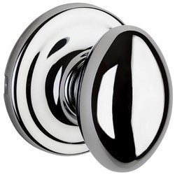 Kwikset 720L 26 6AL RCS | Door Knob, Laurel, Square Corner Strike/Adjustable Latch, Polished Chrome, For Passage/Hall/Closet