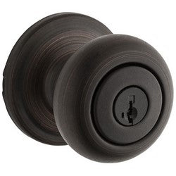 Kwikset 740H 11P SMT 6AL RCS | Door Knob, Hancock, Smartkey, 6-Way Adjustable Latch, Radius Strike, Venetian Bronze