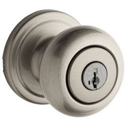 Kwikset 740H 15 SMT 6AL RCS | Door Knob, Hancock, Smartkey, Square Corner Strike/Adjustable Latch, Satin Nickel
