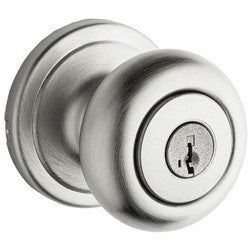 Kwikset 740H 26D SMT 6AL RCS | Door Knob, Hancock, Smartkey, 6-Way Adjustable Latch, Radius Strike, Satin Chrome