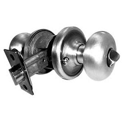 Kwikset 730H 3 SCAL SCS | Hancock Passage Knob, Polished Brass (US3), Square Corner Adjustable Latch