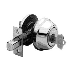 Kwikset 780 15 6AL STRKP K3 | Door Deadbolt, Square Corner Strike/Adjustable Latch, Single Cylinder, 2-5/8" Diameter, Satin Nickel