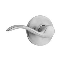 Kwikset 788TNL RH 15 CP | Door Lever, Tustin, Right Hand, 2-5/8" Diameter x 2-3/32" Depth, Satin Nickel, Clear Pack
