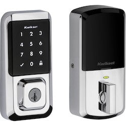 Kwikset 99390-003 | HALO Touchscreen Wi-Fi Smart Lock in Polished Chrome