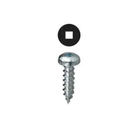 L. H. Dottie DDSMS102 | #10 x 2'' Square Drive Pan Head Sheet Metal Screw