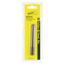 L. H. Dottie IB2P4C | 2 x 4 Inch Phillips Power Bit Carded