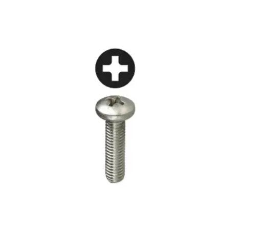 L. H. Dottie PMS103238 | 10-32 x 3/8'' Stainless Steel Phillips Pan Head Machine Screw