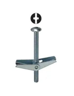 L. H. Dottie TBC383 | 3/8'' x 3'' Phillips/Slotted Mushroom Head Toggle Bolt
