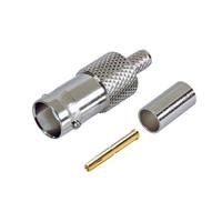 L-com BAC515 | BNC Jack Connector for RG58 Cable