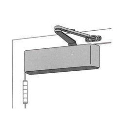 LCN Closers 4041 EDA DEL ALUM | LCN 4041 EDA Closer, Extra Duty Arm, Aluminum Finish