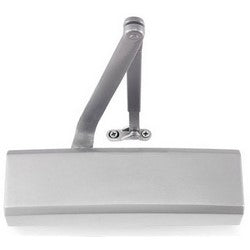 LCN Closers 4050A EDA ALUM | Door Closer, Heavy Duty, Non-Handed, 1-6 Adjustable Spring, Cast Aluminum, Aluminum, Extra Duty Arm